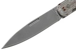 Akinod Utility Folding Knife 18H07 Art Deco, Gentleman's Knife 11 Akinod Utility Folding Knife 18H07 Art Deco, Gentleman's Knife -Optimal Knife Shop AIA03M00023 03 akinod