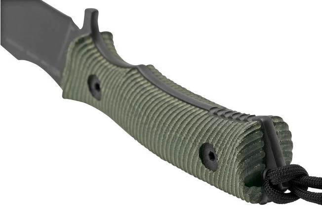 ANV Knives M311, M311-064 Spelter NC Elmax, Black Micarta Handle, Black Kydex Sheath, Fixed Knife 6 ANV Knives M311, M311-064 Spelter NC Elmax, Black Micarta Handle, Black Kydex Sheath, Fixed Knife - Image 4