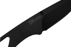 ANV Knives P100 Sleipner Cerakote, No Paracord, P100-036, Black Kydex Sheath, Neck Knife 12 ANV Knives P100 Sleipner Cerakote, No Paracord, P100-036, Black Kydex Sheath, Neck Knife -Optimal Knife Shop ANVP100 036 05 anv