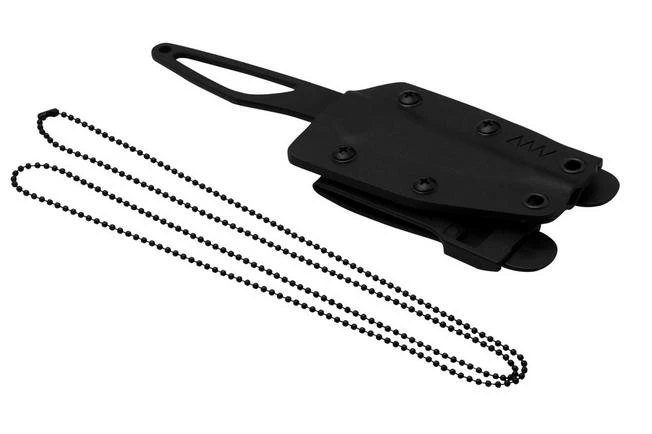 ANV Knives P100 Sleipner Cerakote, No Paracord, P100-036, Black Kydex Sheath, Neck Knife 8 ANV Knives P100 Sleipner Cerakote, No Paracord, P100-036, Black Kydex Sheath, Neck Knife - Image 6