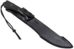 ANV P500, Sleipner, DLC, Black Leather Seath, ANVP500-007, Survival Knife 14 ANV P500, Sleipner, DLC, Black Leather Seath, ANVP500-007, Survival Knife -Optimal Knife Shop ANVP500 007 06 anv knives