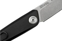 ANV Z050 Sleipner, Black Handle, Z050-001, Slipjoint Pocket Knife -Optimal Knife Shop ANVZ050 001 05 anv