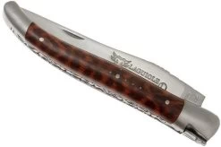 Laguiole En Aubrac HP 12cm Snake Wood Hand-filed L0212AMH-FSI1 -Optimal Knife Shop AUL0212AMH FSI1 03 laguiole en aubrac aul0212amh fsi1 03