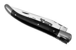 Laguiole En Aubrac Pocket Knife 12 Cm Horn, L0212CPI-SSI1 -Optimal Knife Shop AUL0212CPI SSI1 06 laguiole