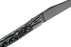 Laguiole En Aubrac Mussel L0212CQM Clamshell, Polished, Laguiole Pocket Knife, 12 Cm -Optimal Knife Shop AUL0212CQM 06 laguioleaubrac