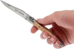 Laguiole En Aubrac Classic 12cm Juniper L0212GEI-FSB1 -Optimal Knife Shop AUL0212GEI FSB1 07 laguiole en aubrac aul0212gei fsb1 07