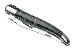 Laguiole En Aubrac Blue Poplar Burl L0212LBPIFSJ1 Poplar Wood, Polished, Laguiole Pocket Knife, 12 Cm -Optimal Knife Shop AUL0212LBPIFSJ1 04 laguioleaubrac