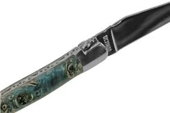 Laguiole En Aubrac Blue Poplar Burl L0212LBPIFSJ1 Poplar Wood, Polished, Laguiole Pocket Knife, 12 Cm -Optimal Knife Shop AUL0212LBPIFSJ1 06 laguioleaubrac
