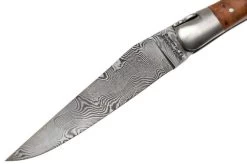 Laguiole En Aubrac 12 Cm Balbach Damast, Thuya Wood L0212THI/FDBB1 Laguiole Knife -Optimal Knife Shop AUL0212THI FDBB1 03 laguiole en aubrac