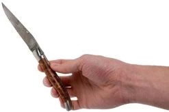Laguiole En Aubrac 12 Cm Balbach Damast, Thuya Wood L0212THI/FDBB1 Laguiole Knife -Optimal Knife Shop AUL0212THI FDBB1 08 laguiole en aubrac