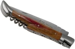 Laguiole En Aubrac 12 Cm Barrique Pocket Knife With Corkscrew, L0312BARI-FSB1 -Optimal Knife Shop AUL0312BARI FSB1 04 laguiole en aubrac