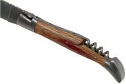 Laguiole En Aubrac 12 Cm Barrique Pocket Knife With Corkscrew, L0312BARI-FSB1 -Optimal Knife Shop AUL0312BARI FSB1 07 laguiole en aubrac
