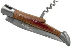 Laguiole En Aubrac 12 Cm Barrique Pocket Knife With Corkscrew, L0312BARI-FSB1 -Optimal Knife Shop AUL0312BARI FSB1 08 laguiole en aubrac