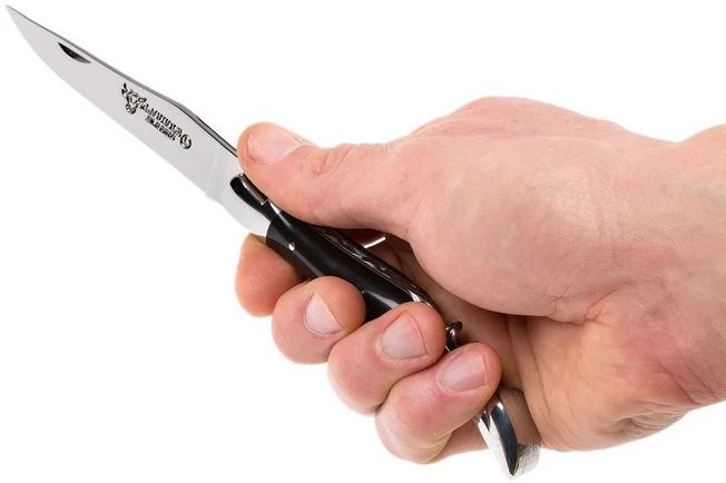 Laguiole En Aubrac 12cm Pocket Knife With Corkscrew, Buffalo Horn 10 Laguiole En Aubrac 12cm Pocket Knife With Corkscrew, Buffalo Horn - Image 8