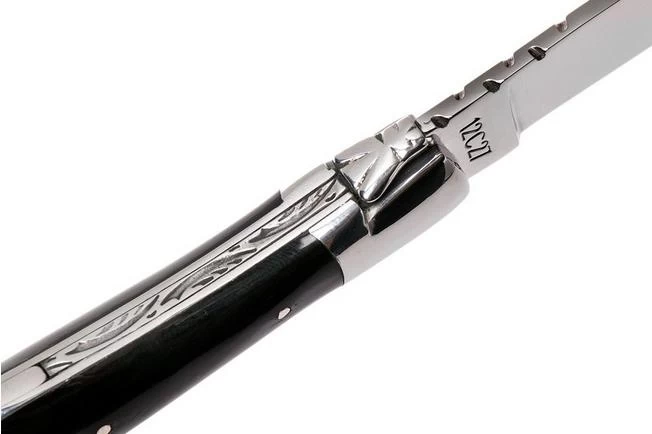 Laguiole En Aubrac 12 Cm Pocket Knife With Corkscrew Horn, L0312CPI-SSI1 9 Laguiole En Aubrac 12 Cm Pocket Knife With Corkscrew Horn, L0312CPI-SSI1 - Image 7