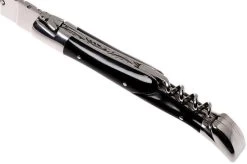 Laguiole En Aubrac 12 Cm Pocket Knife With Corkscrew Horn, L0312CPI-SSI1 19 Laguiole En Aubrac 12 Cm Pocket Knife With Corkscrew Horn, L0312CPI-SSI1 -Optimal Knife Shop AUL0312CPI SSI1 08 laguiole en aubrac aul0312cpi ssi1 08