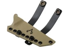 Armatus Carry Architect Sheath For The Fällkniven F1, Flat Dark Earth -Optimal Knife Shop AX FK F1 FDE 04 armatus carry