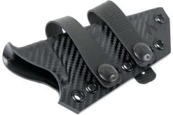 Armatus Carry Architect Sheath For The Fällkniven F1 Pro, Carbon Fibre -Optimal Knife Shop AX FK F1PRO CF 03 armatus carry