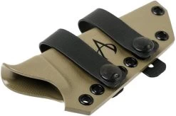 Armatus Carry Architect Sheath For The Fällkniven F1 Pro, Flat Dark Earth -Optimal Knife Shop AX FK F1PRO FDE 03 armatus carry