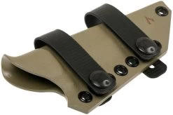 Armatus Carry Architect Sheath For The Fällkniven F1x, Flat Dark Earth -Optimal Knife Shop AX FK F1X FDE 03 armatus carry