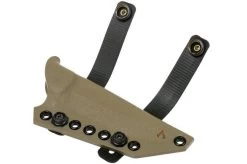 Armatus Carry Architect Sheath For The Fällkniven F1x, Flat Dark Earth -Optimal Knife Shop AX FK F1X FDE 04 armatus carry