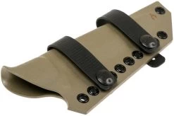 Armatus Carry Architect Sheath For The Fällkniven S1x, Flat Dark Earth -Optimal Knife Shop AX FK S1X FDE 03 armatus carry