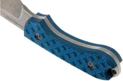 Bradford Guardian 3FE, Black Blue Guardian 3 M390, Sabre Stonewashed, False Edge 3FE-013 -Optimal Knife Shop BDK 3FE 013 04 bradford knives