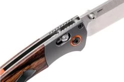 Benchmade Mini Crooked River 15085-2 Hunting Knife, Wood 16 Benchmade Mini Crooked River 15085-2 Hunting Knife, Wood -Optimal Knife Shop BE15085 2 06 benchmade be15085 2 06