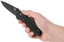 Benchmade Griptilian 551BK-S30V Pocket Knife, Mel Pardue Design -Optimal Knife Shop BE551BK S30V 08 benchmade