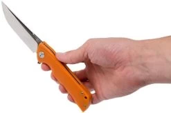 Bestech Knives Paladin Orange G10 BG13C-2 Pocket Knife -Optimal Knife Shop BHBG13C 2 08 bestech knives