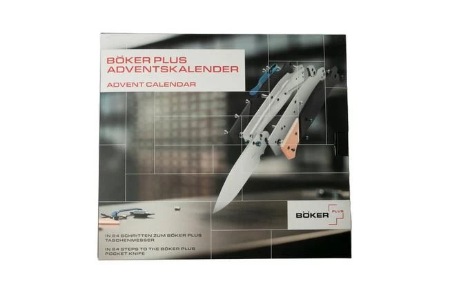 Böker Plus Advent Calendar 2022 01BO901 Pocket Knife Kit 3 Böker Plus Advent Calendar 2022 01BO901 Pocket Knife Kit