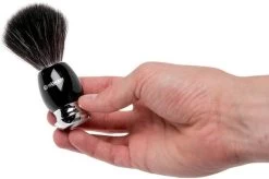 Böker Classic Shaving Brush Black 04BO125 Shaving Brush 5 Böker Classic Shaving Brush Black 04BO125 Shaving Brush -Optimal Knife Shop BO04BO125 02 boker bo04bo125 02