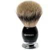 Böker Premium Black Shaving Brush 04BO128 Shaving Brush -Optimal Knife Shop BO04BO128 01 boker bo04bo128 01