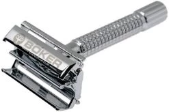 Böker Safety Razor Butterfly 04BO170 Classic Razor -Optimal Knife Shop BO04BO170 02 boker bo04bo170 02