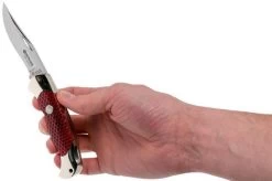 Böker Scout Honeycomb Red 112502 Pocket Knife -Optimal Knife Shop BO112502 08 boker
