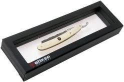 Böker Manufaktur The Historical Barber, White Elforyn 140224 Straight Razor 13 Böker Manufaktur The Historical Barber, White Elforyn 140224 Straight Razor -Optimal Knife Shop BO140224 06 boker