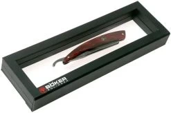 Böker Manufaktur Damascus Curly Birch 140610DAM Straight Razor -Optimal Knife Shop BO140610DAM 07 boker 1