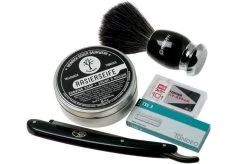 Böker Barberette Black 140901SET Gist Set, Shavette