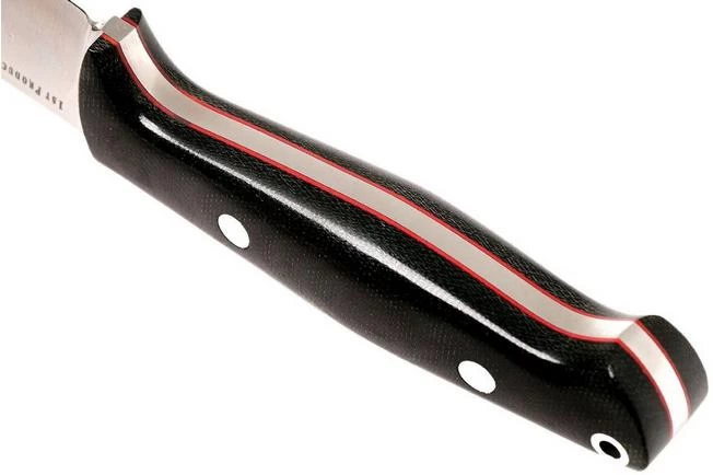 Bark River North Country EDC CPM 154, Black Canvas Micarta, Red Liners 6 Bark River North Country EDC CPM 154, Black Canvas Micarta, Red Liners - Image 4