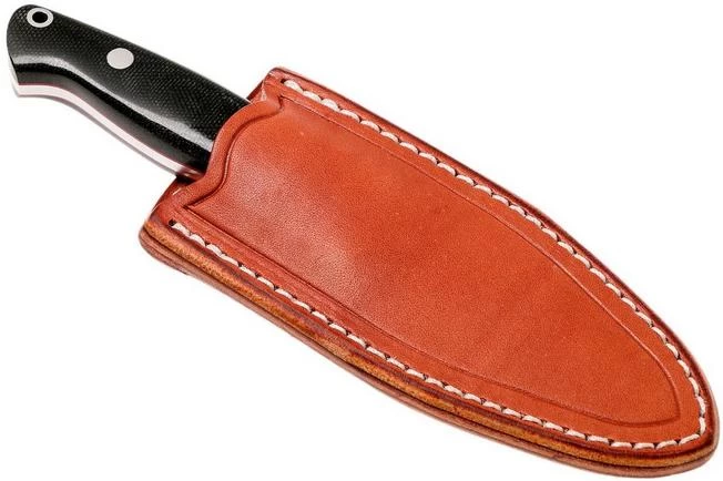 Bark River North Country EDC CPM 154, Black Canvas Micarta, Red Liners 9 Bark River North Country EDC CPM 154, Black Canvas Micarta, Red Liners - Image 7