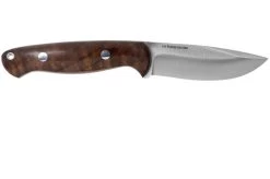 Bark River North Country EDC 2 CPM S45VN American Walnut Fixed Knife -Optimal Knife Shop BRK02 184AW 02 bark river knives