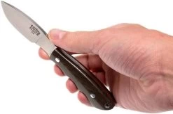 Bark River Mini Canadian A2, Green Canvas Micarta 15 Bark River Mini Canadian A2, Green Canvas Micarta -Optimal Knife Shop BRK03 133GNL 06 bark river brk03 133gnl 06