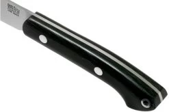 Bark River Bird & Trout CPM S45VN, Black Canvas Micarta -Optimal Knife Shop BRK04 171BCM 05 bark river knives