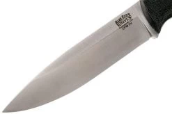 Bark River Aurora 3V, Black Canvas Micarta Bushcraft Knife -Optimal Knife Shop BRK06 122 3VBLC 03 bark river brk06 122 3vblc 03