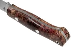 Bark River Aurora CPM 3V, Purple Gold Elder Burl Bushcraft Knife -Optimal Knife Shop BRK06 122PGEB 04 bark river knives