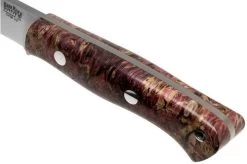 Bark River Aurora CPM 3V, Purple Gold Elder Burl Bushcraft Knife -Optimal Knife Shop BRK06 122PGEB 05 bark river knives