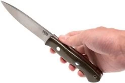 Bark River Aurora A2, Green Canvas Micarta, Red Liners 15 Bark River Aurora A2, Green Canvas Micarta, Red Liners -Optimal Knife Shop BRK06 140GRCRL 06 bark river brk06 140grcrl 06