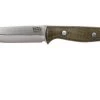 Bark River Gunny Scandi CPM 3V, Green Canvas Micarta, Brown Sheath 2 Bark River Gunny Scandi CPM 3V, Green Canvas Micarta, Brown Sheath -Optimal Knife Shop BRK07 024GNC 01 bark river brk07 024gnc 01