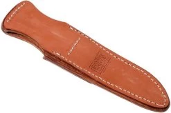 Bark River Gunny Scandi CPM 3V, Green Canvas Micarta, Brown Sheath -Optimal Knife Shop BRK07 024GNC 08 bark river brk07 024gnc 08