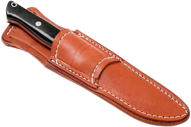 Bark River Gunny Hunter CPM 3V, Black Canvas Micarta, Red Liners 9 Bark River Gunny Hunter CPM 3V, Black Canvas Micarta, Red Liners - Image 7